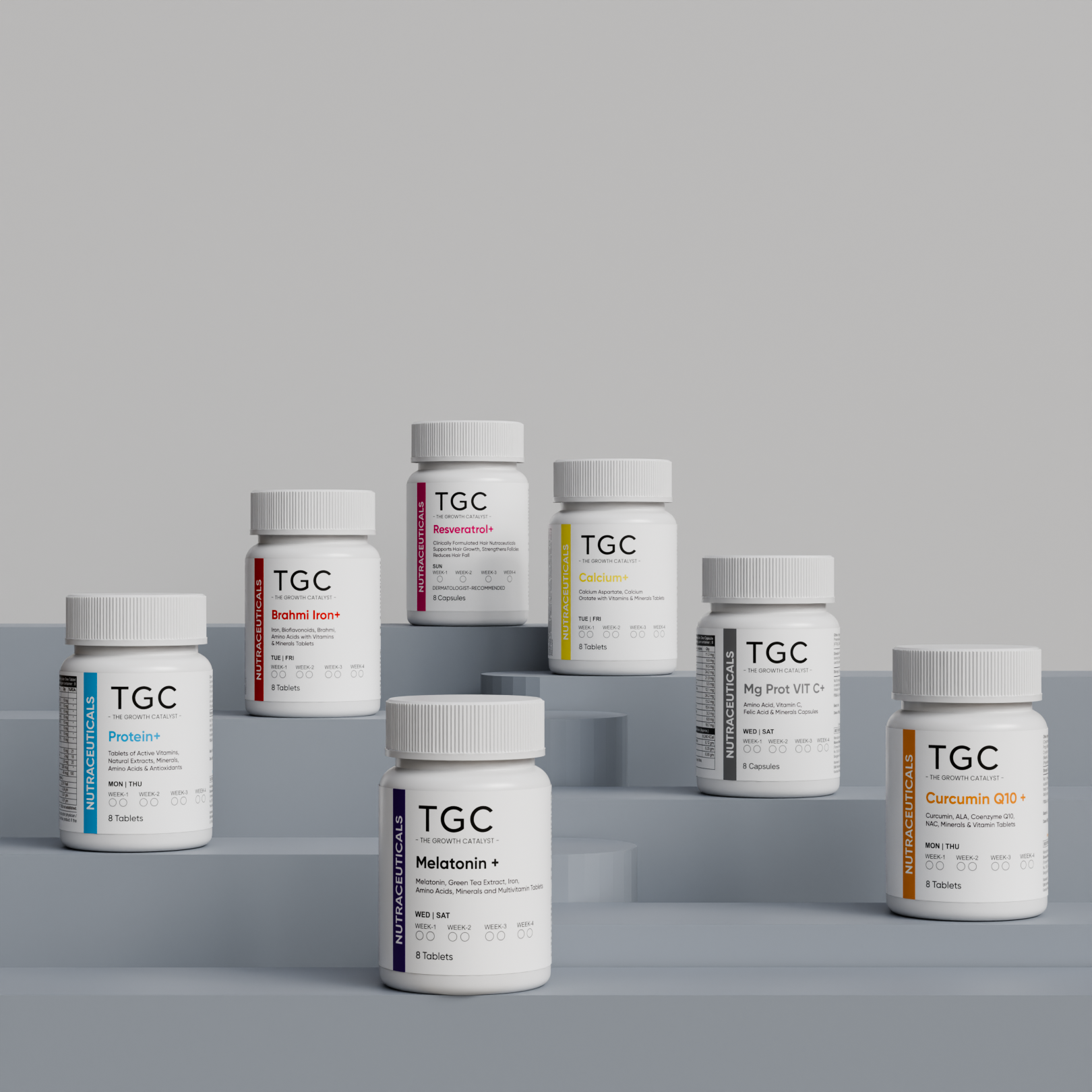 TGC The Growth Catalyst by Assure Clinic | Trichocycle Matrix | Cyclical Nutrition Hair Therapy  30-Day Hair Regrowth Therapy for Men & Women