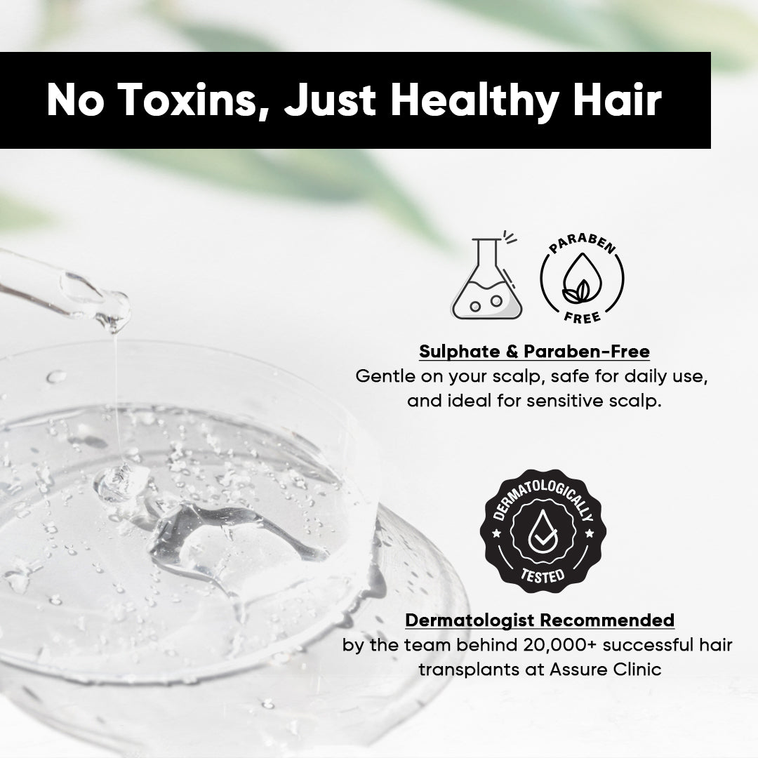 TGC The Growth Catalyst by Assure Clinic | Thick Pro Hair Serum – Advanced Hair Thickening & Growth Formula for Men & Women, 50ml