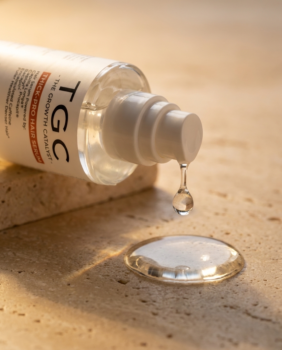 A drop of Thick-Pro Growth Serum